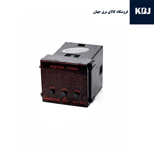 ررله تایمر دیجیتال میکرومکس مدل ۸ پایه سوکتی 48x48 در فروشگاه کالای برق جهان